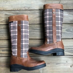 ariat baker plaid boots